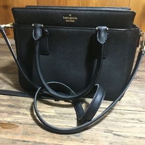 Kate Spade | Cameron Street Candace Satchel Medium Black Leather Purse